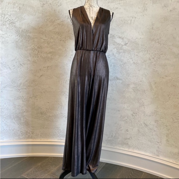 Amanda Uprichard Metallic Jumpsuit - Picture 3 of 11